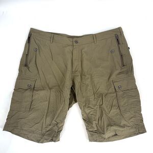 Clothing Arts P^Cubed Pick-Pocket Proof Mens Cargo Shorts Travel Hiking Green 42